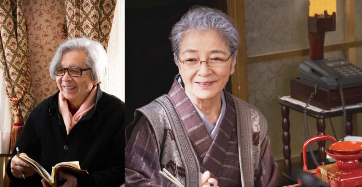 YAMADA Yoji (left) and Baisho Chieko as Tkai in the movie, Chiisai Ouchi (The Little House) ©2013"The Little House" Film Partners