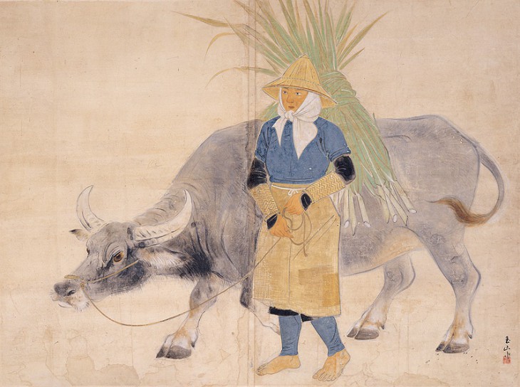 “On the Way Home” by Lin Yu-shan (1944), Taipei Fine Arts Museum